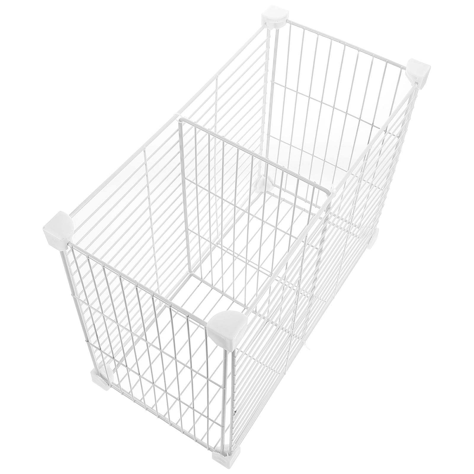 Cesta Organizadora Metálica para Congelador con Separadores Internos Rejilla Resistente para Almacenamiento Ordenado de Alimentos y Frutas Frigorífico de Profundidad Estándar