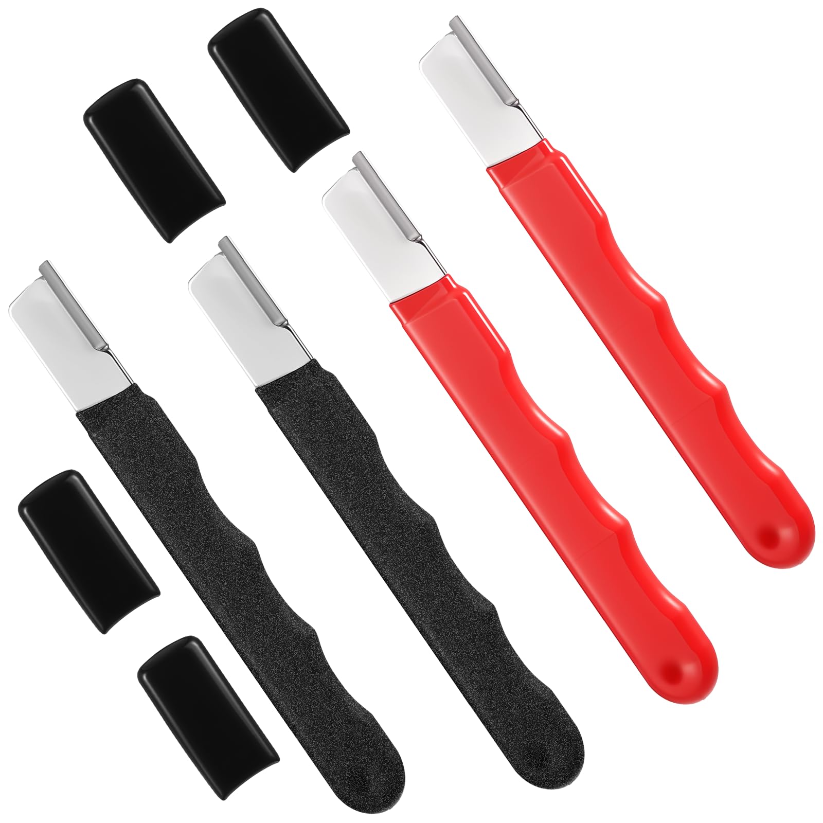 4 Pcs Garden Tool Sharpener Mini Scissor Sharpener Portable Knife Sharpener for Garden Tool Trimming Knives Cutter Scissor
