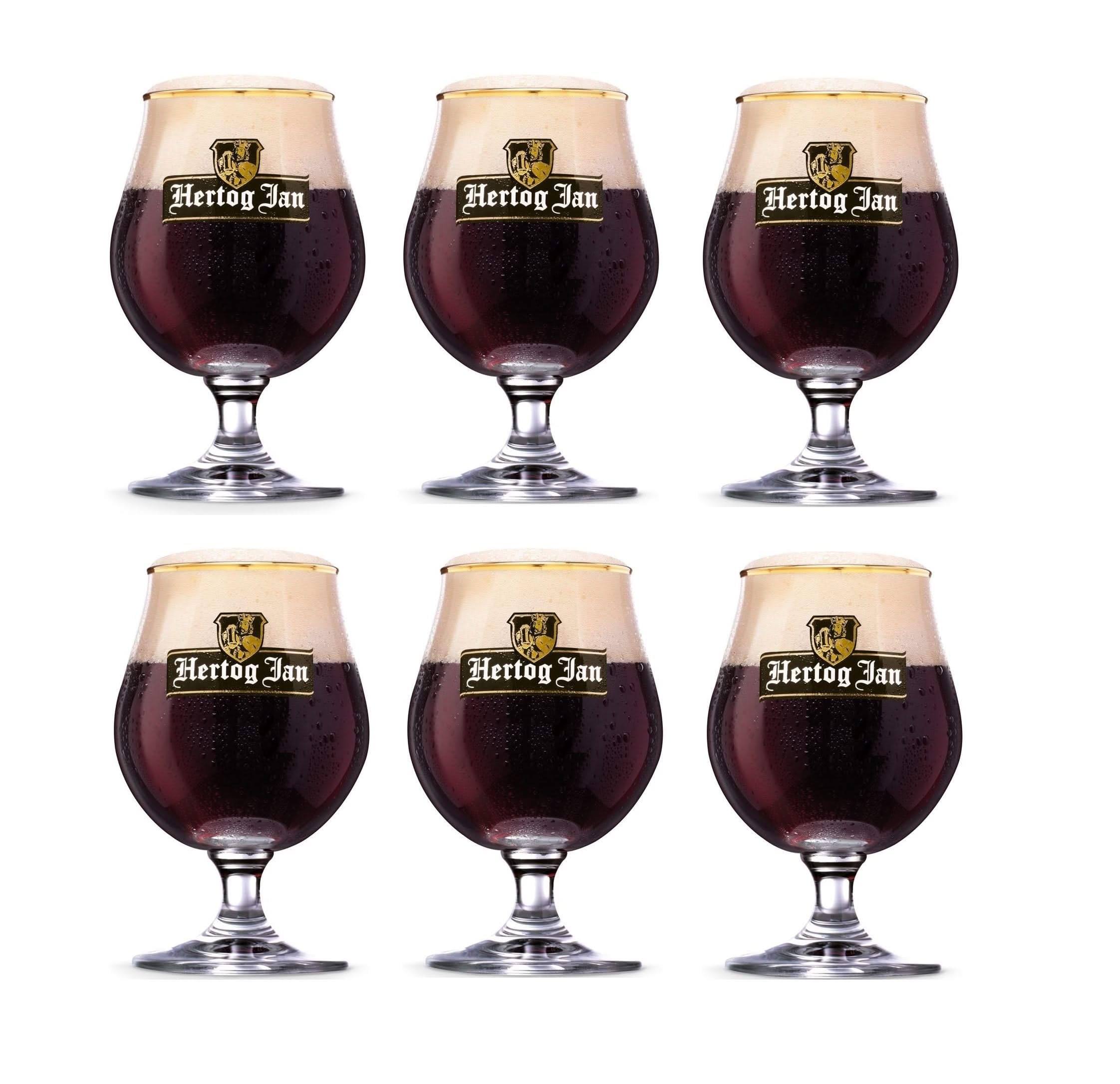 Hertog Jan - Beer Goblet on Foot 250ml - set of 6