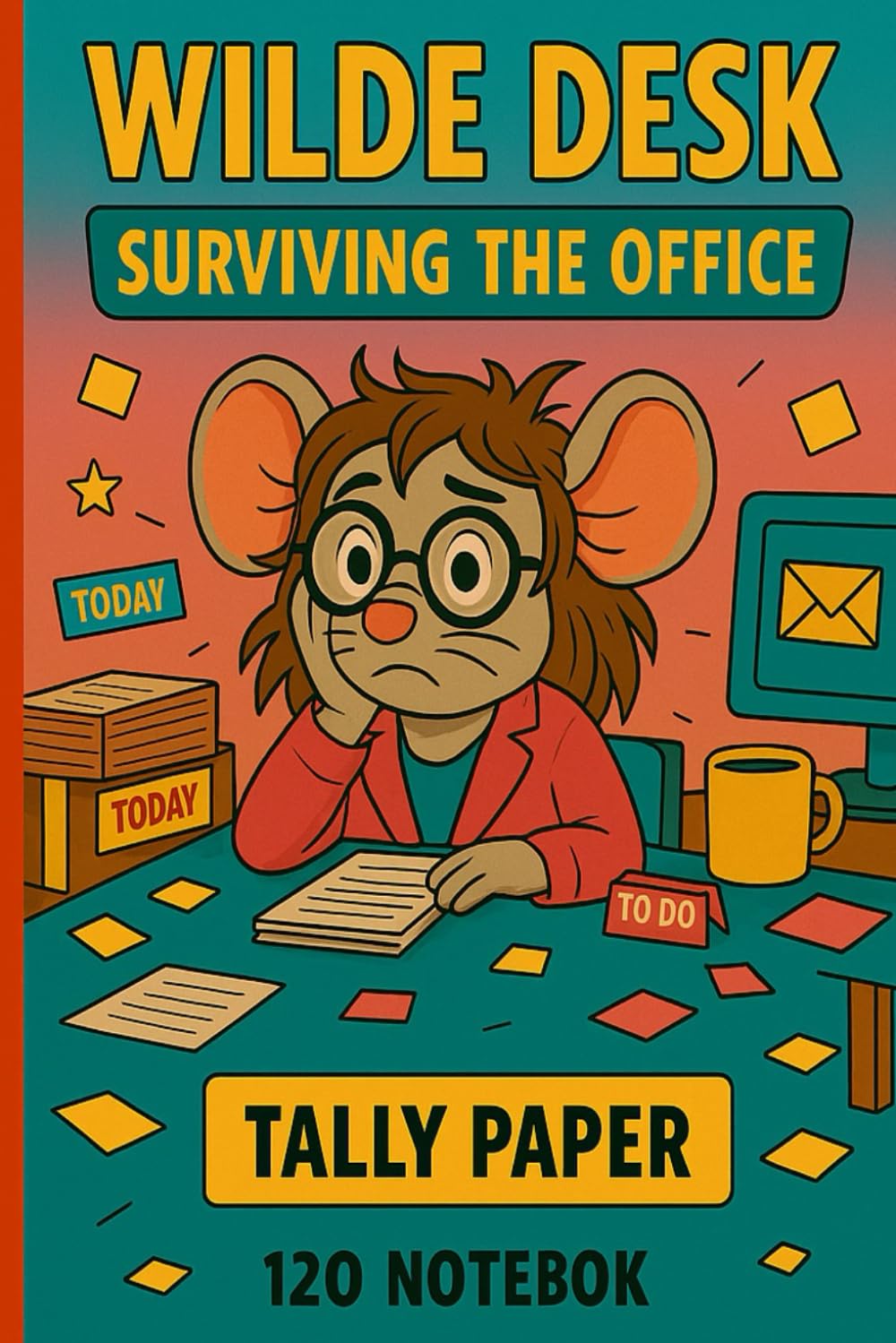 Wilde Desk – Surviving the Office: Funny and Stress-Relief Notebook for Office Chaos Survivors