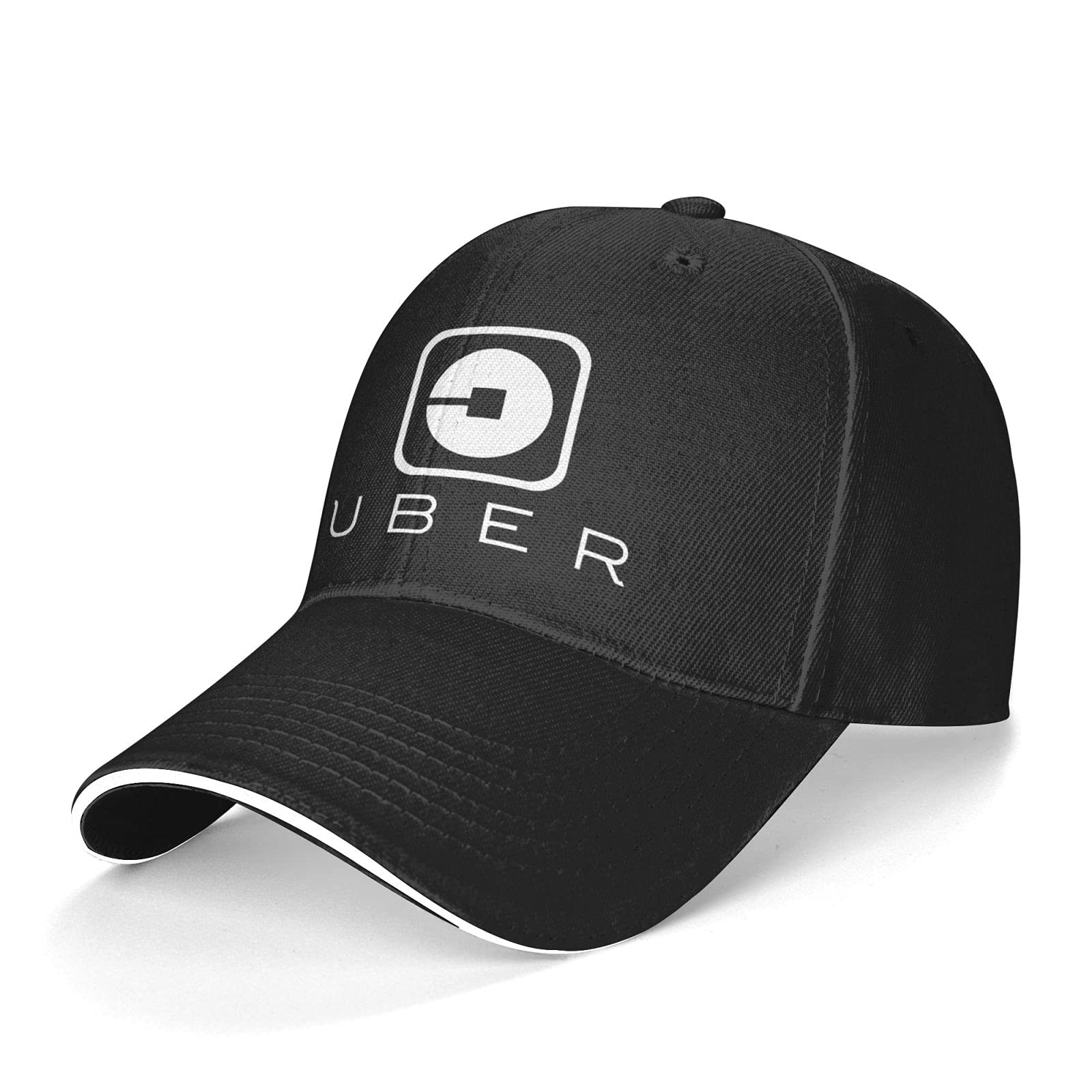 Uber-Eats Mesh Hat Men's Womens Golf Mesh Cap Adjustable Outdoor Running Sport Snapback Sports Hat