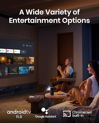 Miniatura 6 de Nebula Anker Capsule 3 Laser 1080p, inteligente, Wi-Fi, mini proyector, negro, proyector portátil, proyector láser, enfoque automático, imagen de