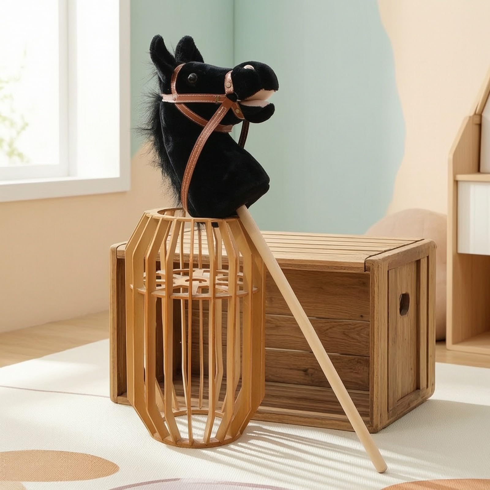 Giocattolo di Peluche Morbido di Peluche Bastone per Giochi al Chiuso, Non Rimovibile