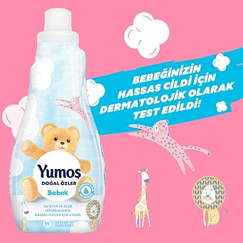 Soft Concentrated Laundry Softener Baby 1200 ml 50 Wash 1 Piece