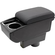 YJYWZH Armrest Box for Toyota Aygo X Accessories, Black Thread