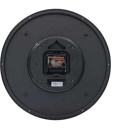 Miniatura 3 de Seiko Reloj de pared con esfera de reloj Heritage Design de 12 pulgadas, azul clásico