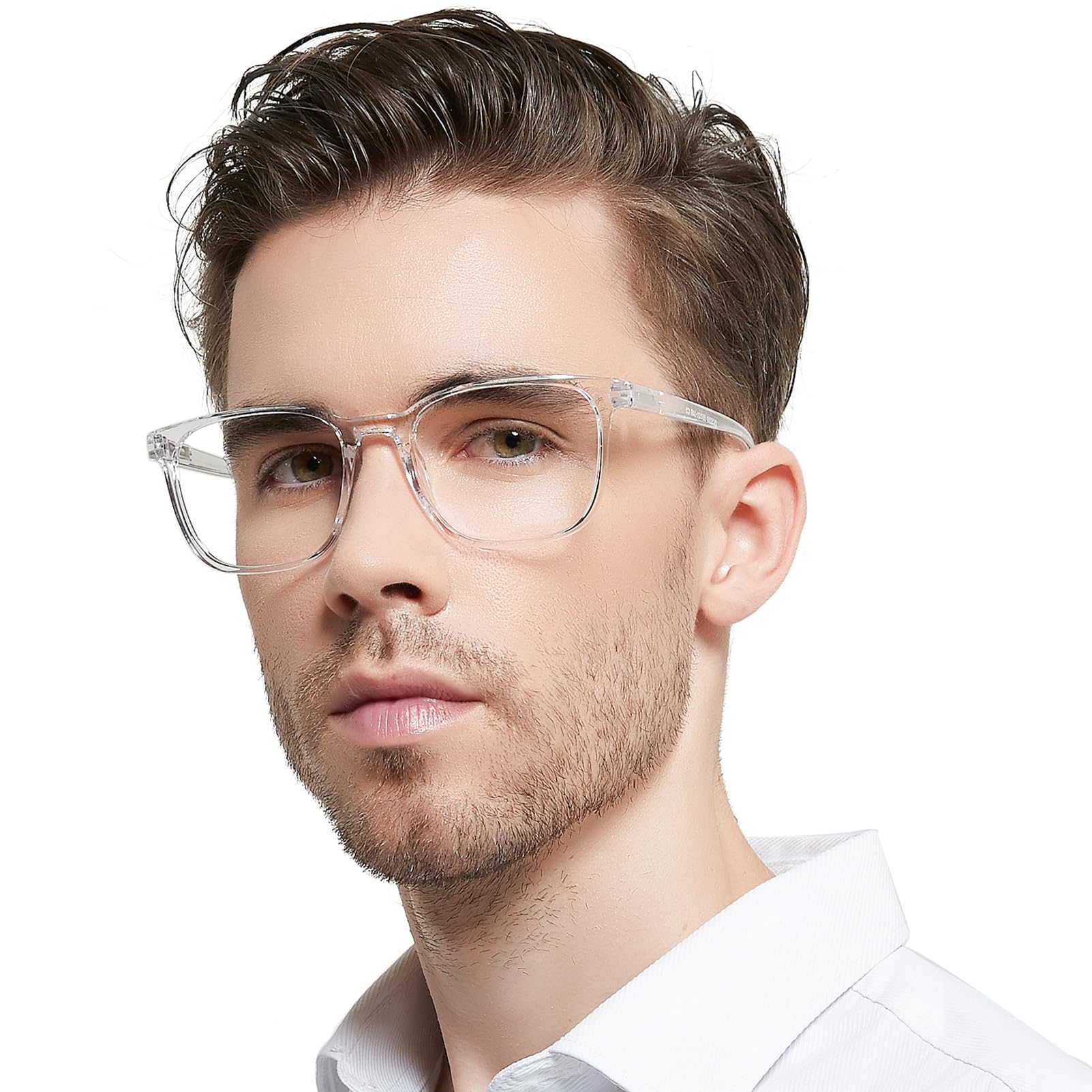 Photo 1 of OCCI CHIARI Big Square Reading Glasses 1.5 Men lightwight Readers 1.0 1.25 1.5 1.75 2.0 2.25 2.5 2.75 3.0 3.5 4.0 5.0 6.0 Wide Fitment