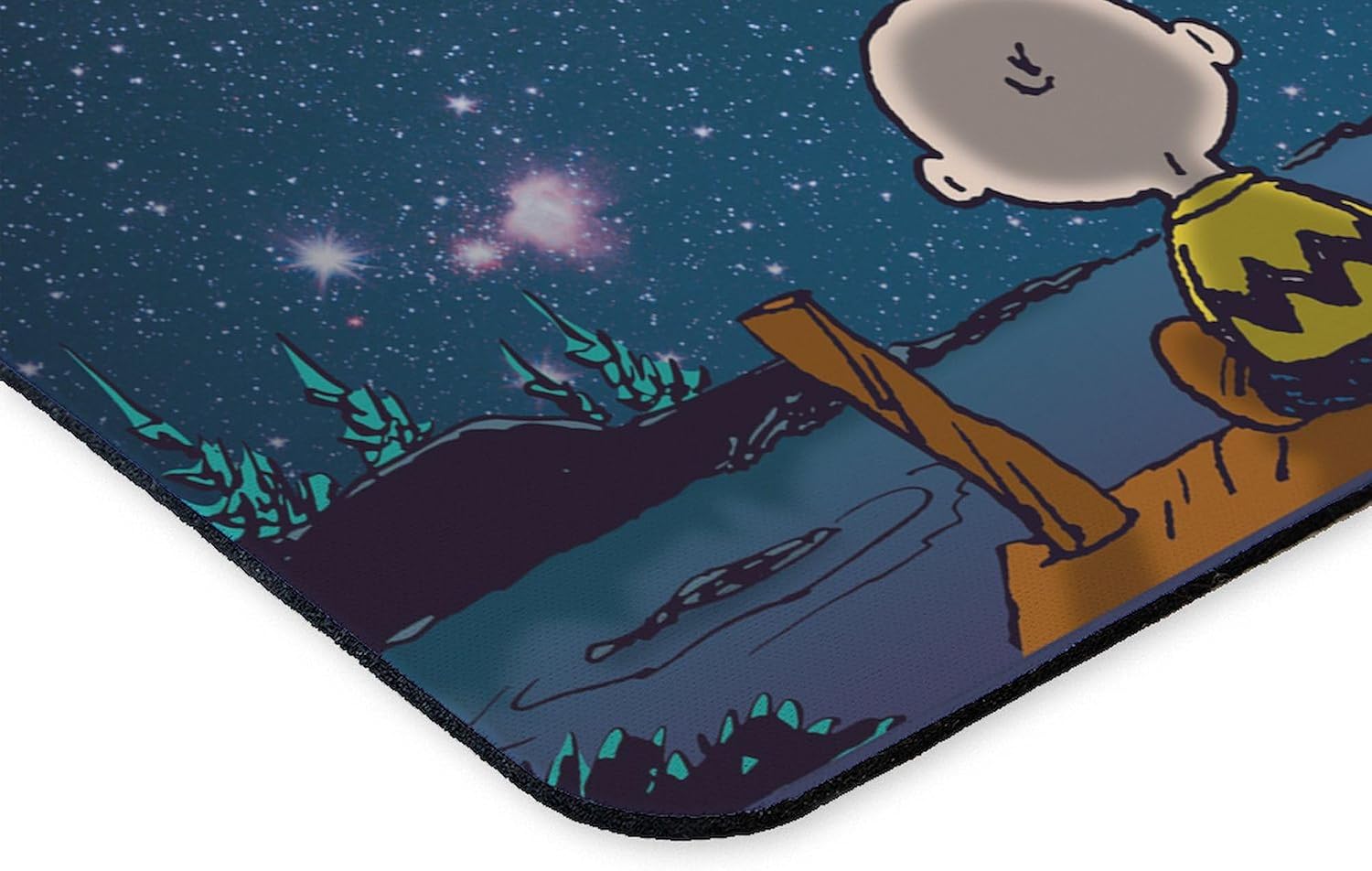 CafePress Spaced Out Peanuts Mousepad Non-Slip Rubber Gaming Mousepad