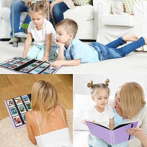 Miniatura 9 de Paquete de 2 álbumes de fotos de 432 bolsillos para cámara Fujifilm Instax Mini, cámara instantánea Polaroid Snap PIC-300 Z2300, álbum de fotos de 2