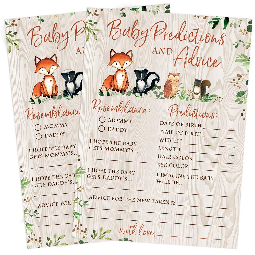 Winter Baby Shower Games Bundle - 'Baby It's Cold Outside' Matching Games, 20 Cards, 5x7 Inches