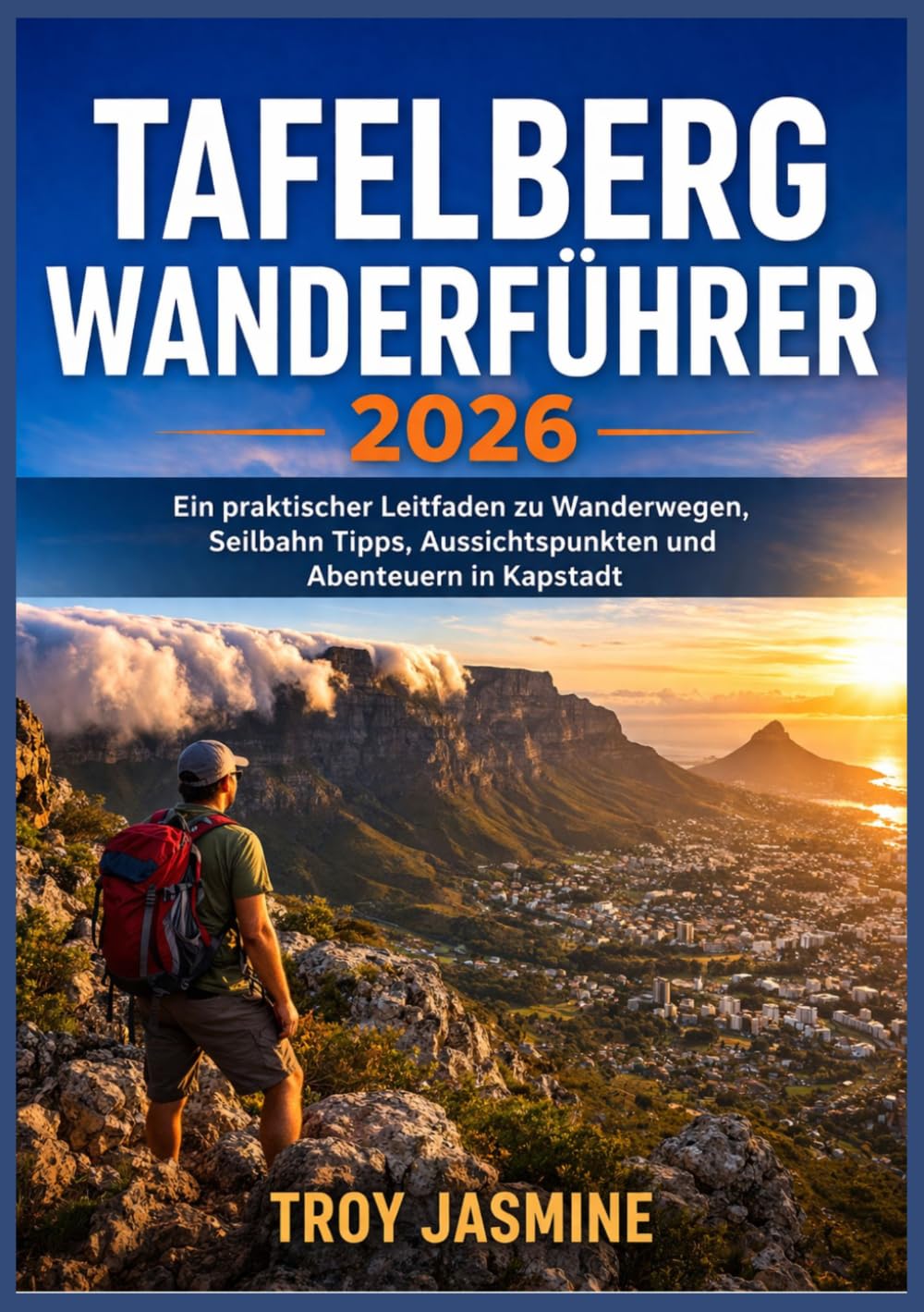 TAFELBERG WANDERFÜHRER 2026: Ein praktischer Leitfaden zu Wanderwegen, Seilbahn Tipps, Aussichtspunkten und Abenteuern in Kapstadt (Die Wanderführer für den Troy Jasmine Nationalpark)