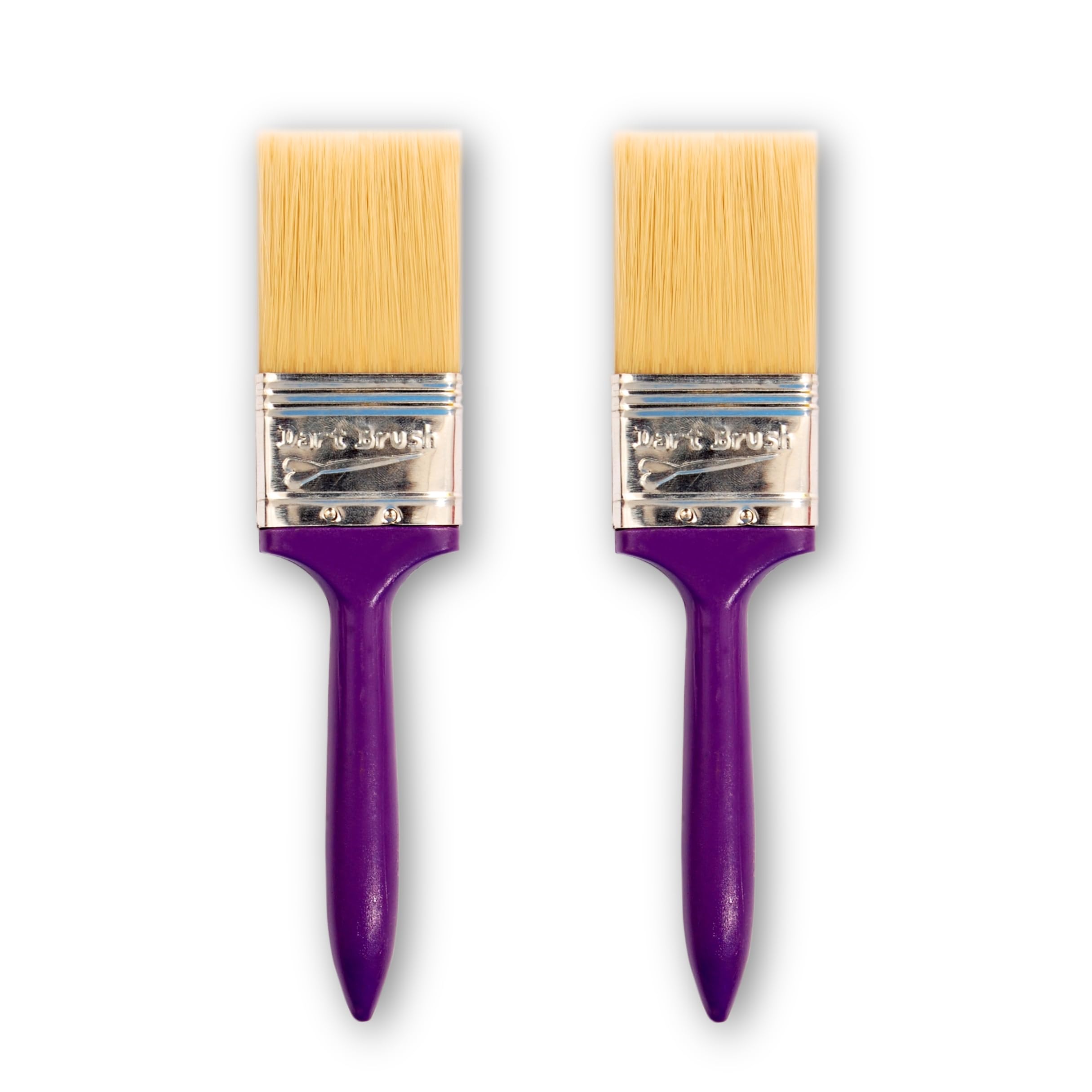 Dart Brush - Wood Kit: Clubs Series (Set of 2 Brushes of 2"): Home Wall Paint Brush Set for Furniture, Door, Window, Home, Wall Painting. Best for Oil, Canvas, Enamel and Water-Based Paintings. (B09VY7GLGM) Amazon Price History, Amazon Price Tracker