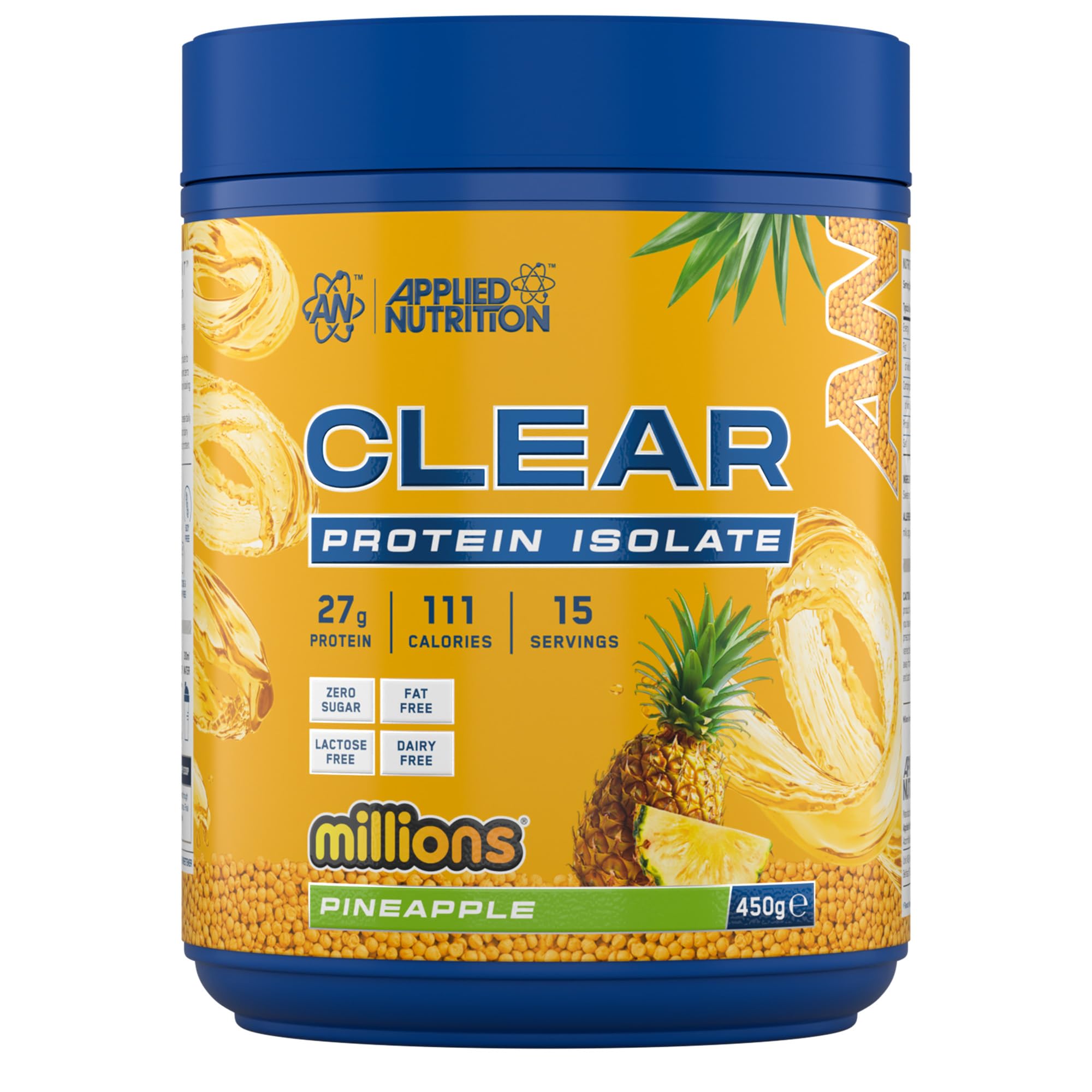 Applied Nutrition Clear Protein Isolate Millions Pineapple 450G