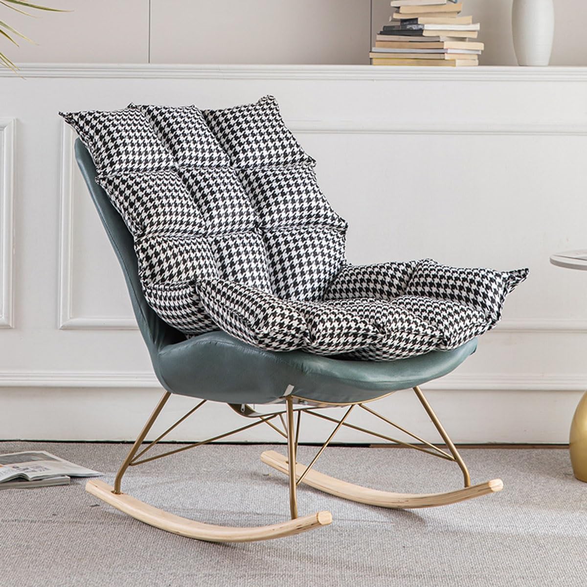 Amazon｜ロッキングチェアソファチェアマルチアングルリクライニング