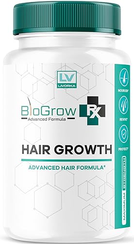 Bio Grow Capsules, Bio Grow, Bio Grow Hair, Bio Grow Advanced Formula, Bio Grow Hair Growth, Bio Grow Hair Growth Gomies, Bio Grow RX 60 cápsulas