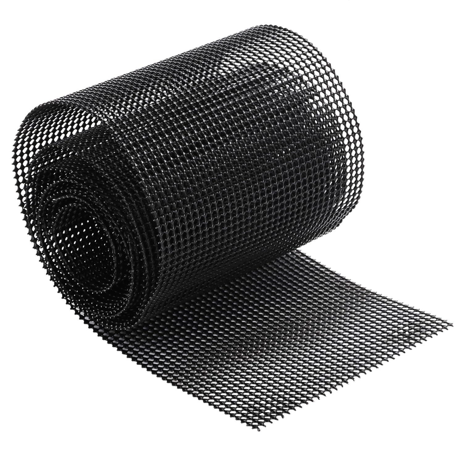 Griglia per Fughe Ventilatore per Fughe 3Meters Fughe di Ventilazione Rete Metallica Ventilatore Protezione Delle Fughe Del Clinker da Api Vespe o Topi Nero (3 Meters)
