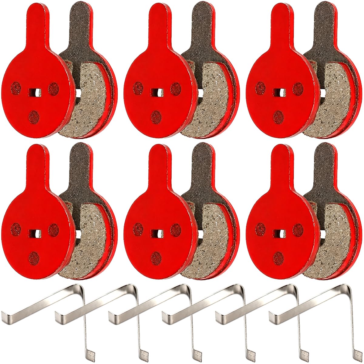 BOLOJAU Electric Scooter Disc Brake Pads for Kugoo G2 Pro for Kukirin G2 Max for Dualtron Togo for Hitway H5 for Urbanglide AllRoad for Boli BB8 for NOVELA for YINXING for BOLIDS Hydraulic Low Noise