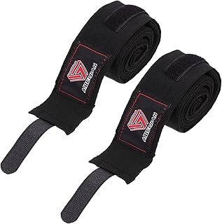 BESPORTBLE Envoltório De Pulso Manga De Pulso Suporte De Pulso Boxe Envoltório De Mão Manga De Túnel Do Carpo Alça De Mão Para Boxe Respirável Pulseiras Esportivas De Algodão Luvas De Boxe