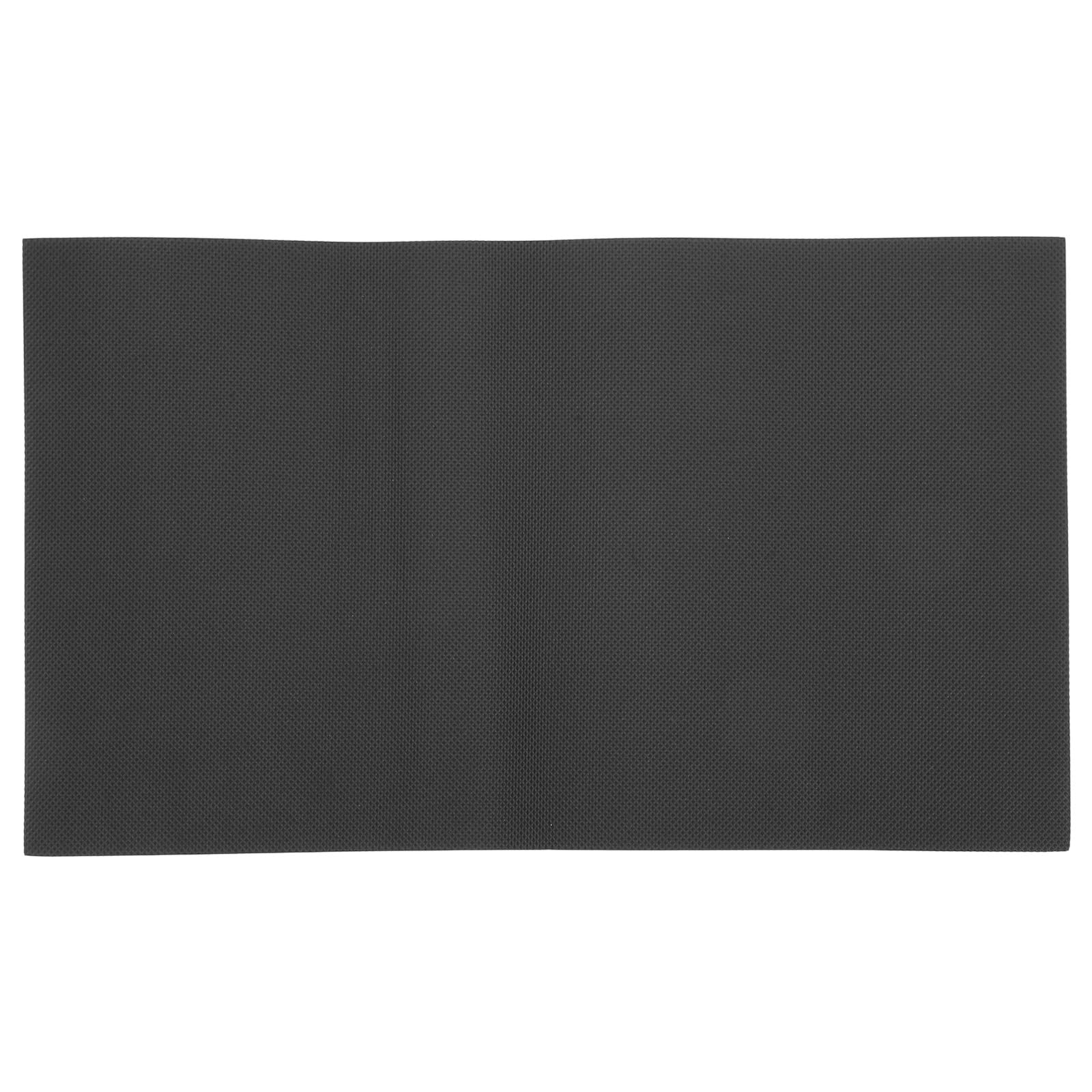 Didiseaon Alfombrilla antideslizante para acuario, almohadilla gruesa de algodón negro, a prueba de golpes, para uso en mascotas
