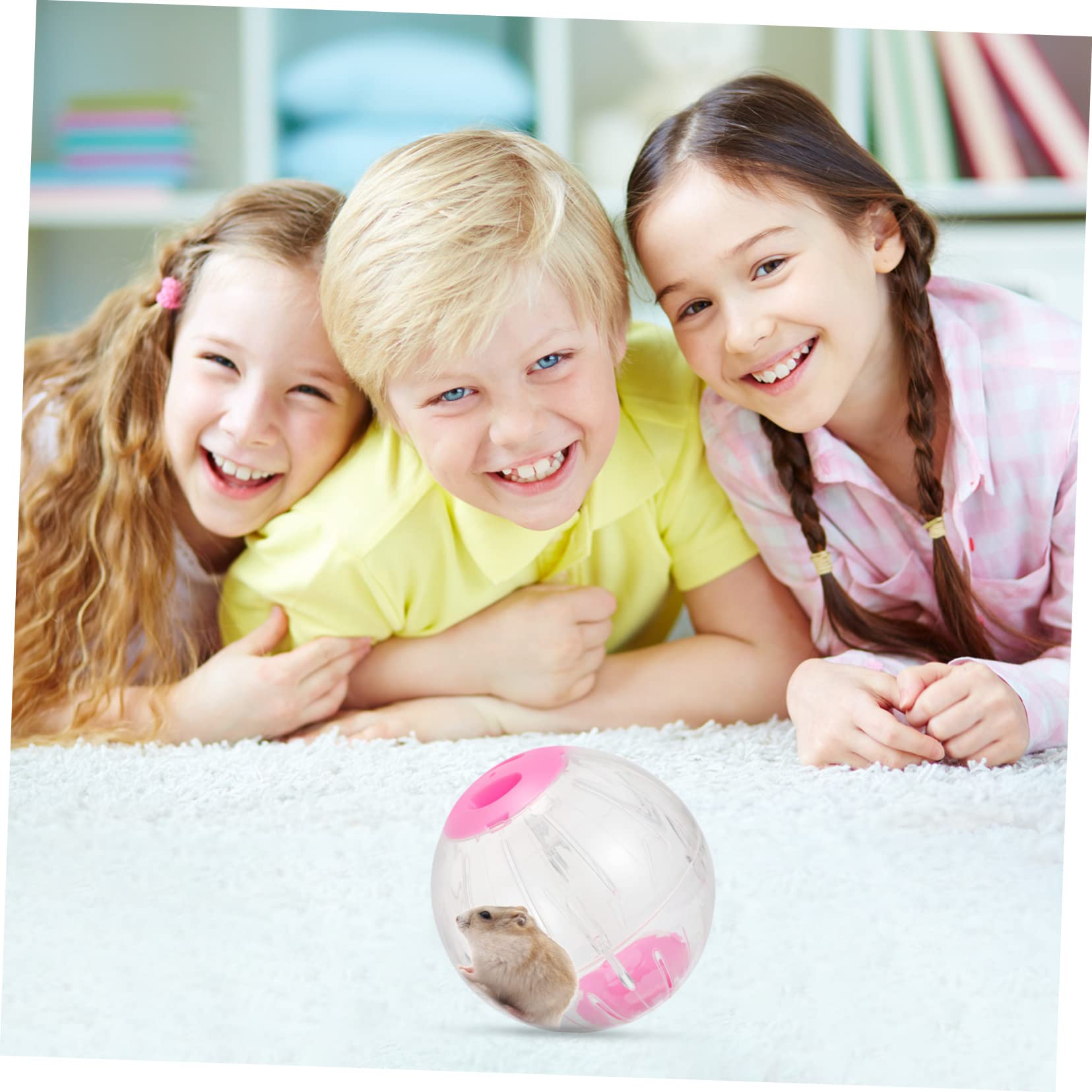 Levemolo Balle Roulante pour Hamster Jouet Exercice à roulettes Balle de Course pour Animaux de Compagnie