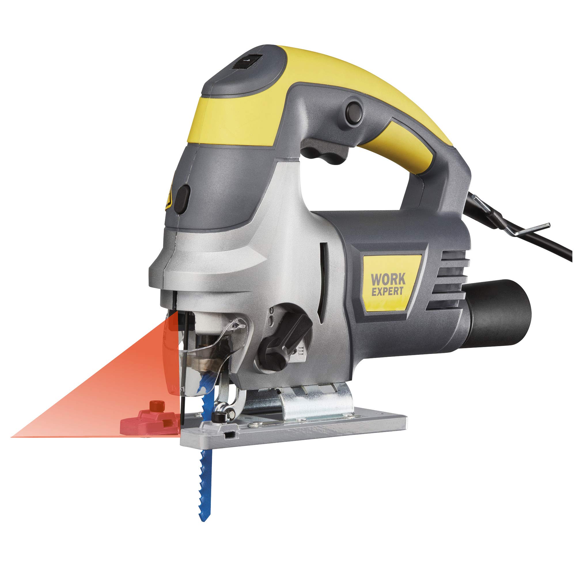 Buy Work Expert Electric Jigsaw with Laser Guide 6 Speed DIY Tool 800W