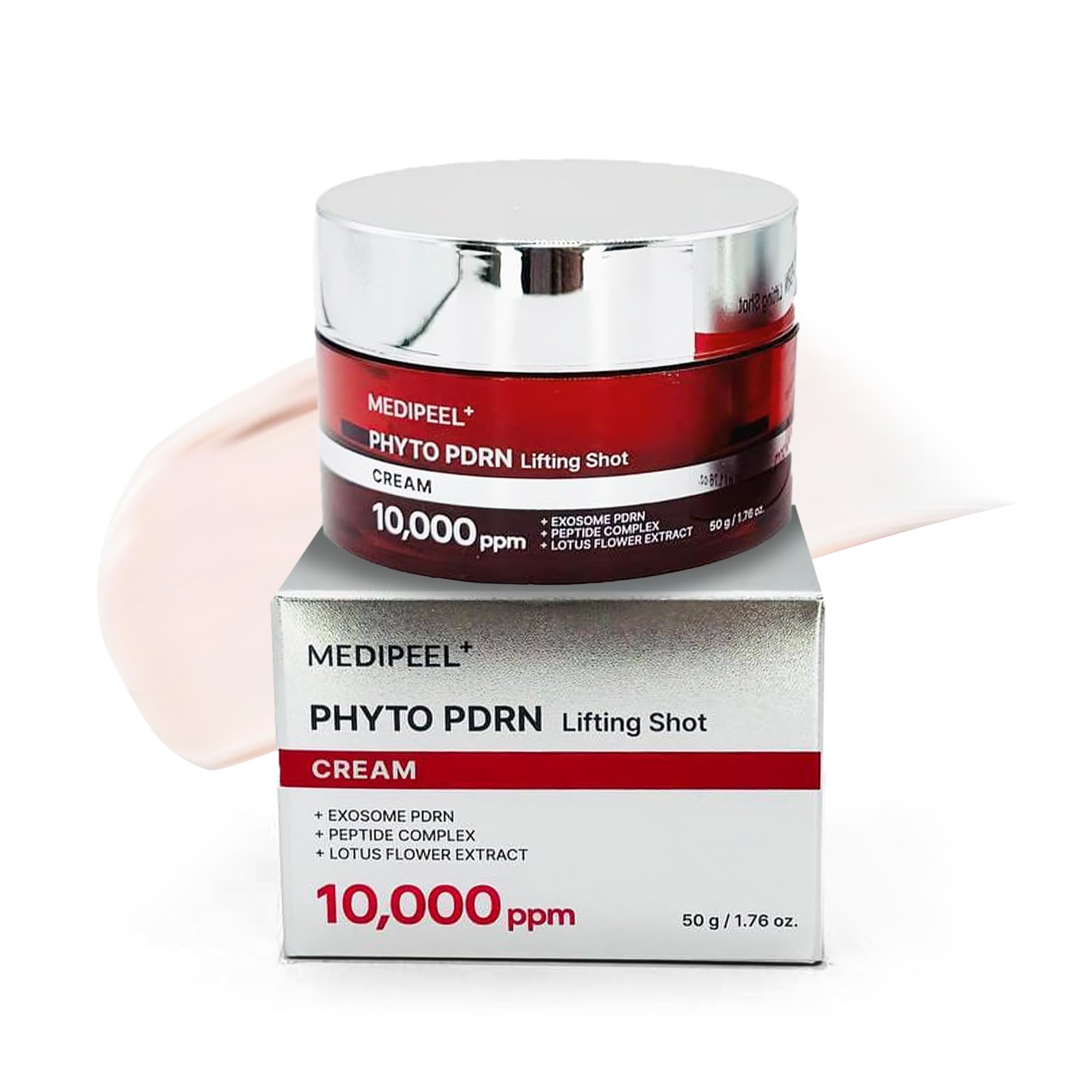 MEDIPEEL Exosome PDRN Lifting Shot Cream 50g – Korean Face Cream with Exosome PDRN, Peptides & Ceramide | Firming Moisturising Skincare