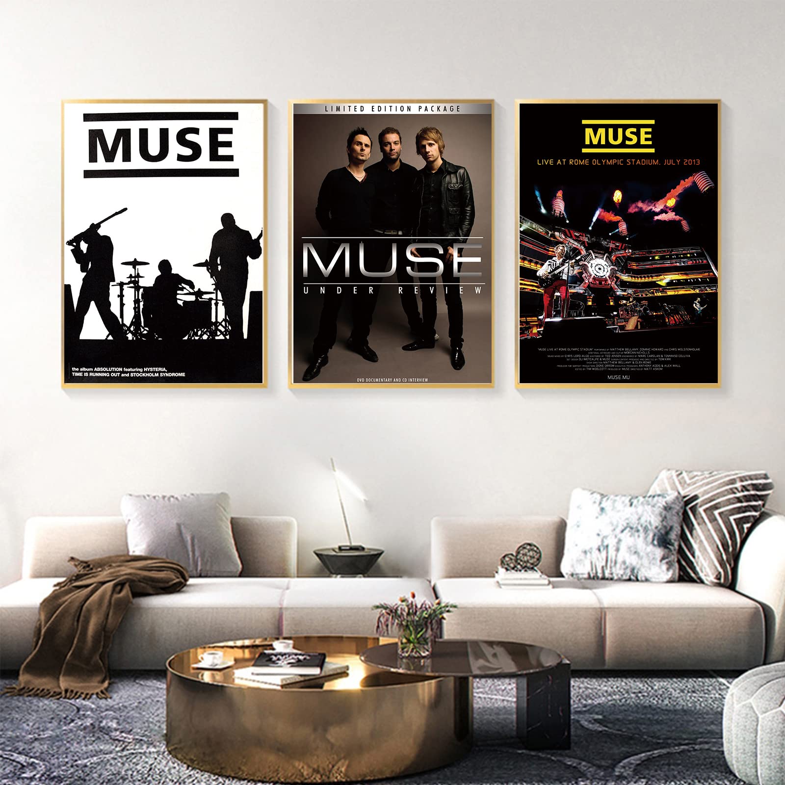 Amazon.co.jp: ミューズポスター クラシックロックミュージックバンド