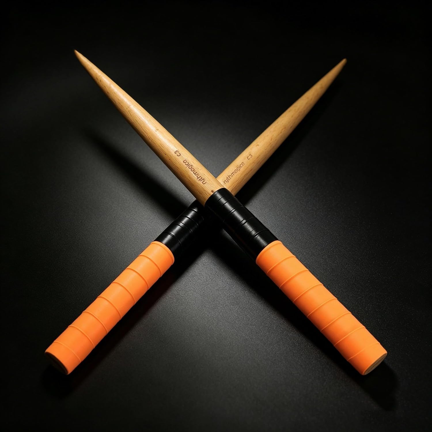 rythmagica Drumsticks for Taiko No Tatsujin Drum Controller TDC10/TDC17 - pre-wrapped, premium hardwood - 1 pair (C3) image 3