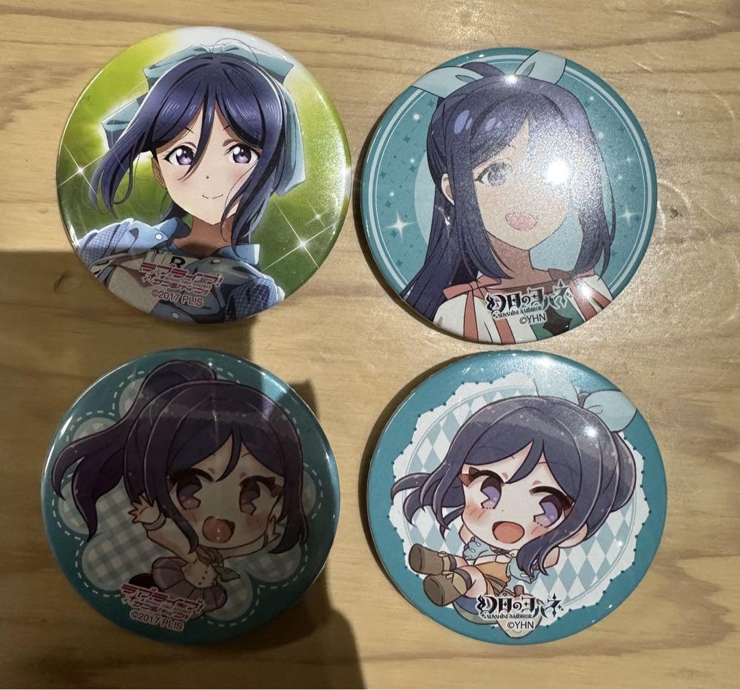 松浦果南 想いよひとつになれ 缶バッジ 雑貨 松浦果南 ～想いよひとつになれ～描きおろしイラストボード 「一