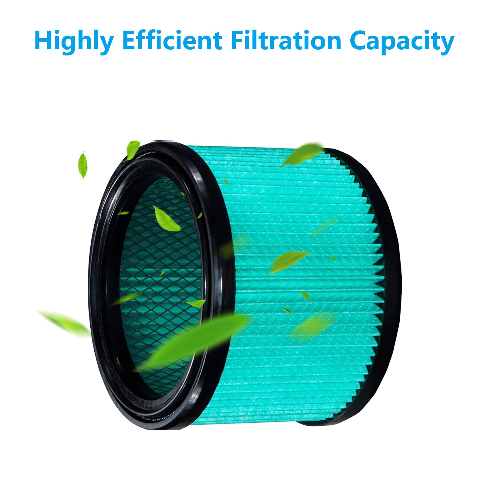 Accessori filtro per aspirapolvere Bosch Professional a umido e secco GAS 12-25 PL e GAS 15 PS filtri di ricambio (2 pezzi)