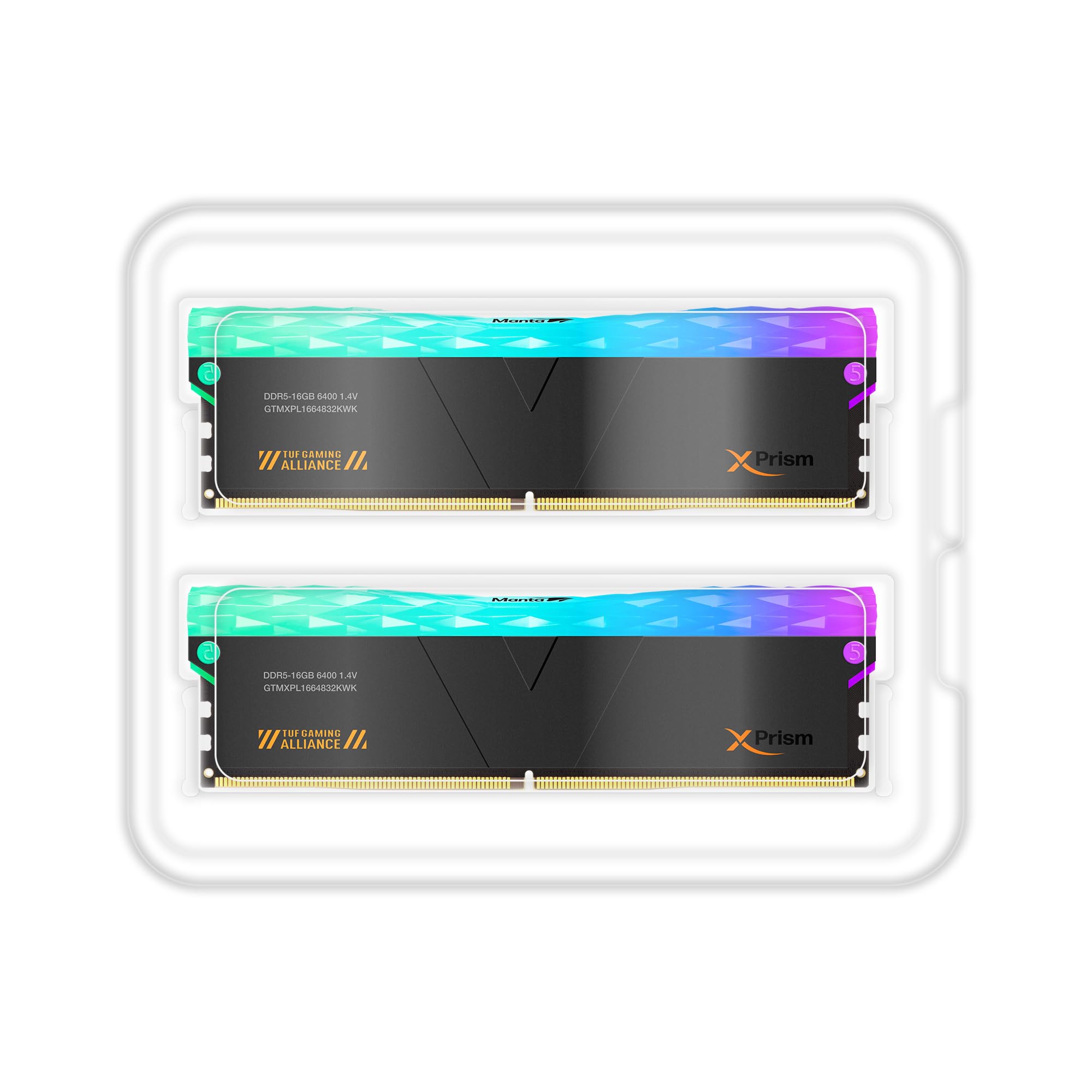 Amazon.com: V-Color DDR5 (TUF Gaming Alliance) Manta XPrism 32GB