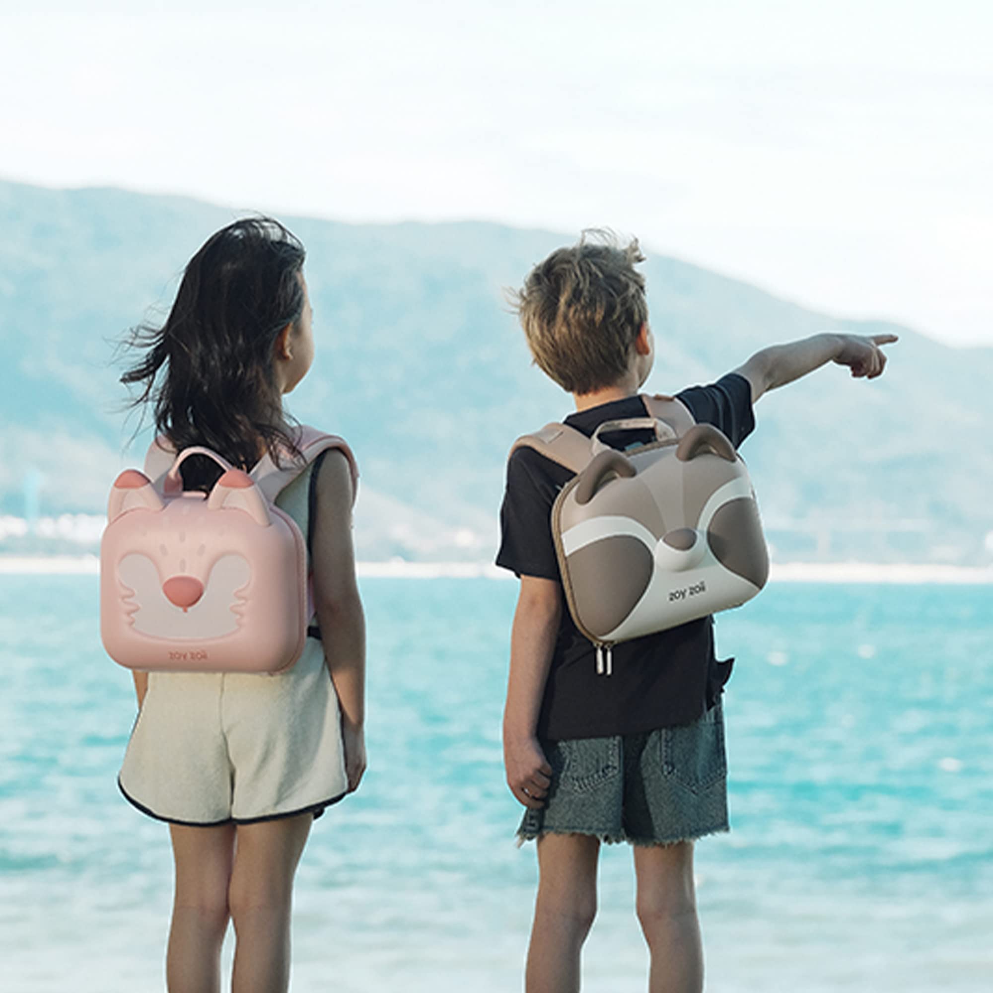 Zoyzoii Zaino per Bambini - Zaino Asilo Bambino Animale Scuola Borsa Zainetto Bambina da 2 a 8 Anni Idee Regalo per Ragazza e Ragazzo per Compleanno,Nuovo Semestre,Viaggi