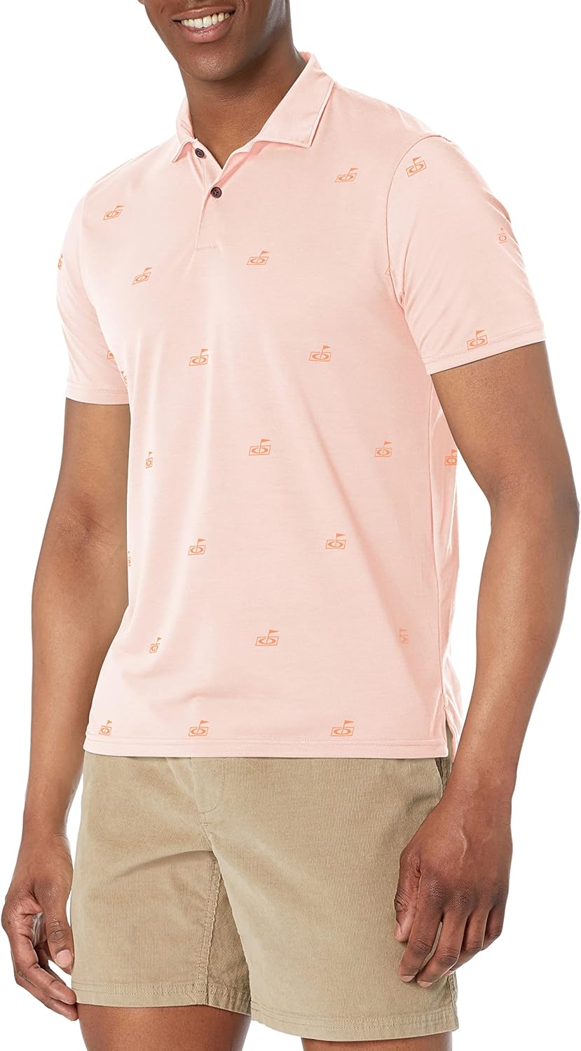 Oakley Mens Golf Flag Polo
