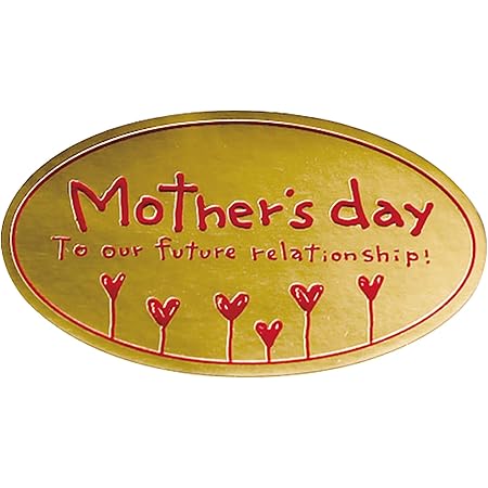 Amazon Co Jp ギフトシール 母の日 ポイントシール バラ 100枚 Ma 18s ホーム キッチン