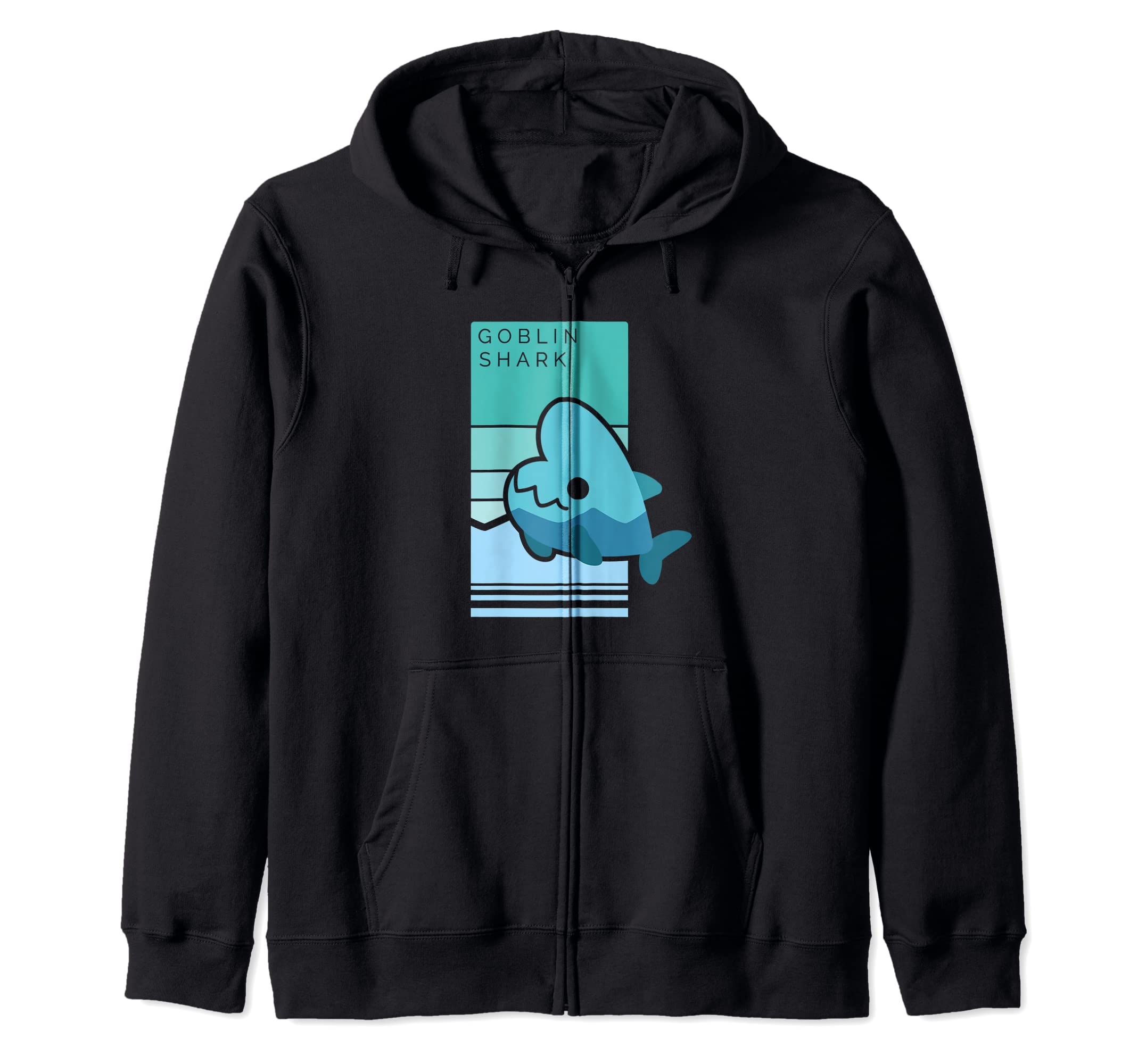 Goblin Shark ("Shark Tank") Zip Hoodie
