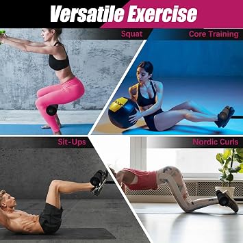 Nordic Hamstring Curl, Adjustable Nordic Curl Strap for Sit-ups Exercise Equipment Squats Leg Abdominal Core Training Home Gym Workout