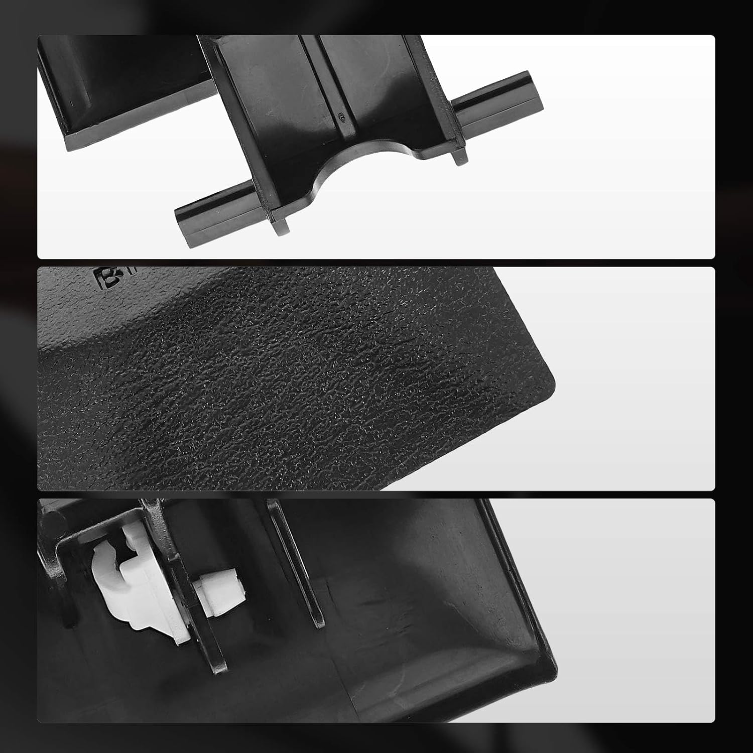 A-Premium Parking Brake Release Handle Compatible with Dodge Ram 1500 2002-2005, Ram 2500 3500 2003-2005, Textured Black, Replace# WL85XDVAB