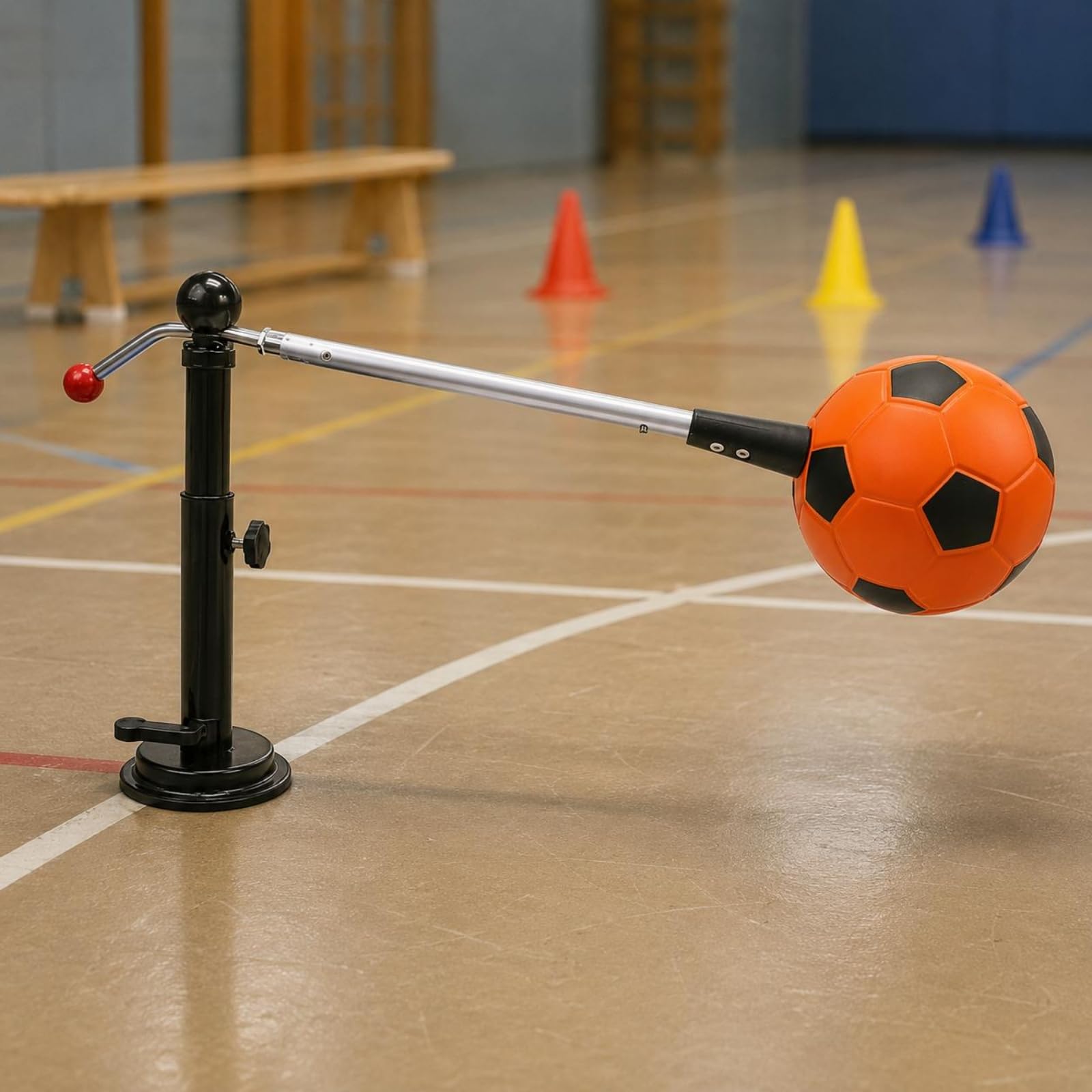 predolo Pallone Metallo Individuale da Calcio Mani Libere Imbracatura Calcio Palla per Superfici Lisce Interne