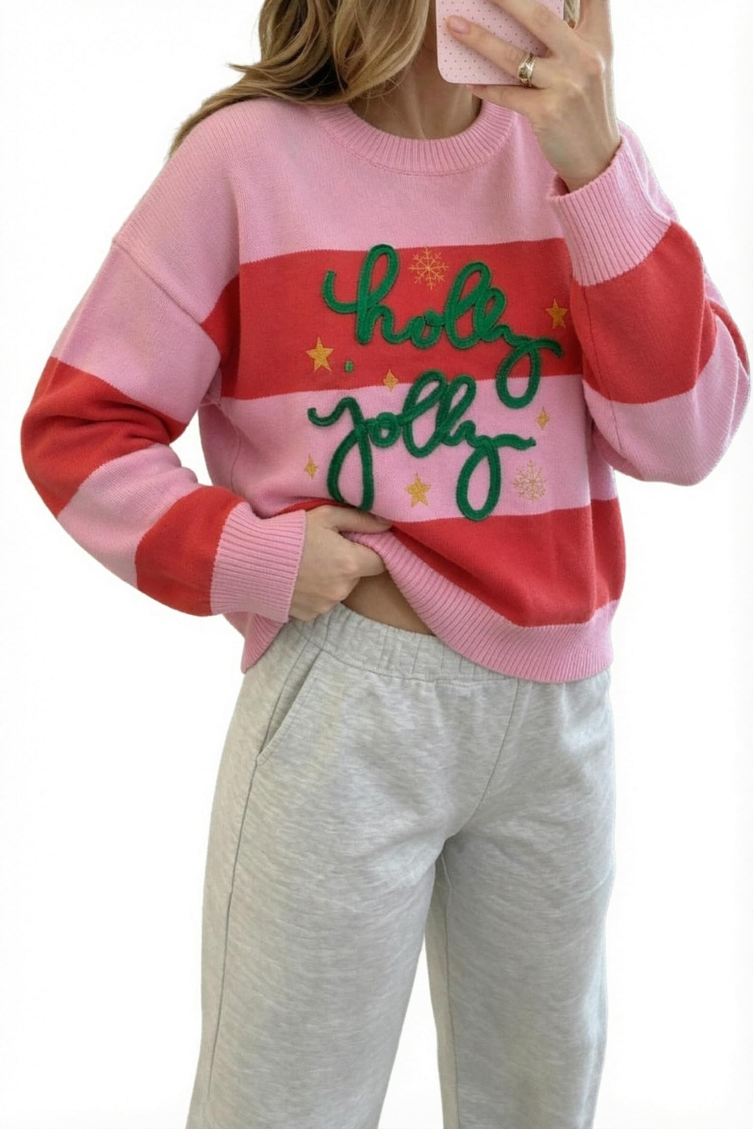 MARZXIN Women Sweater Merry Christmas Pullover Halloween Sweatshirts Tops