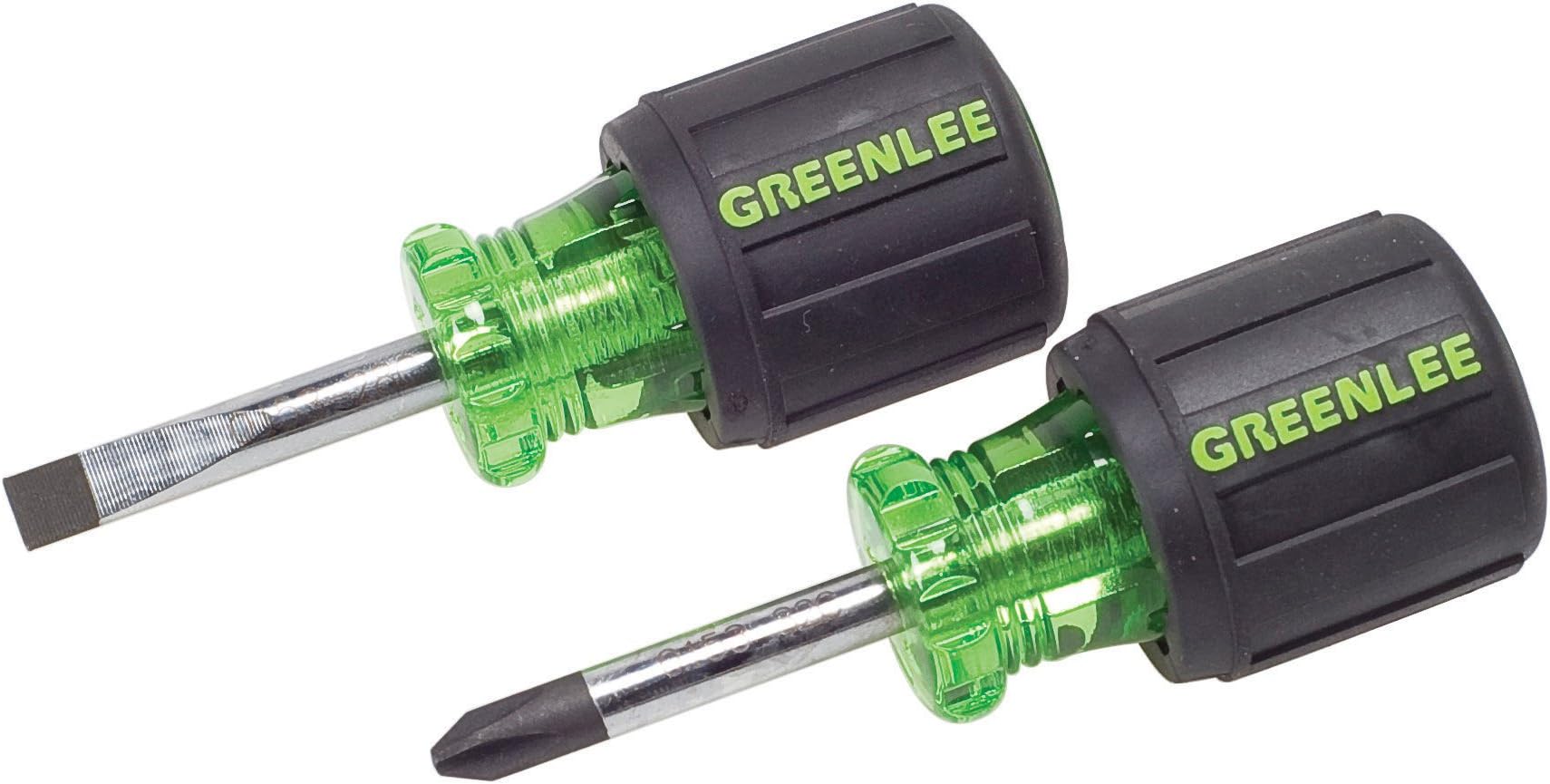 0153-04C Stubby Screwdriver Set, 2 Piece