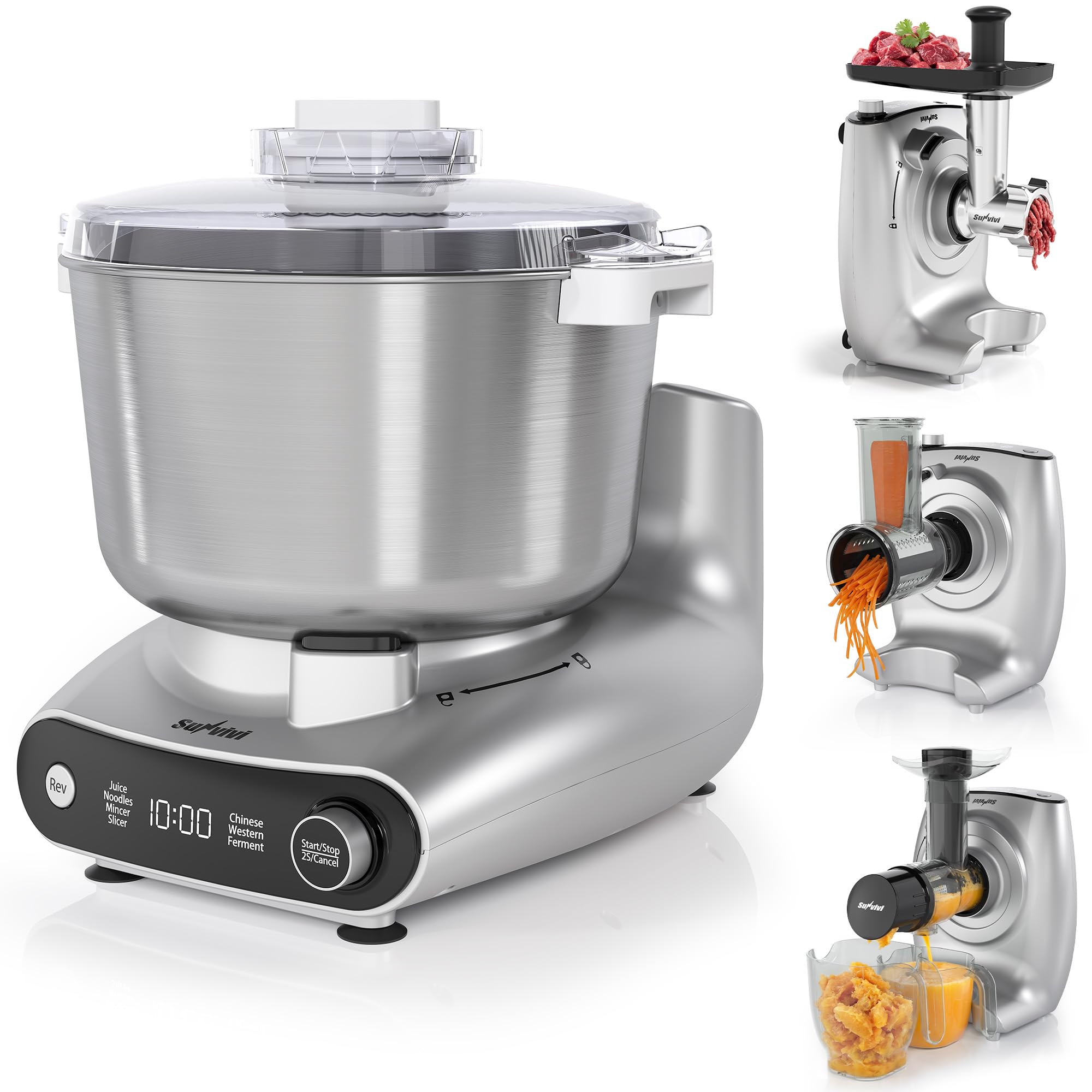 Sunvivi 4-in-1 Stand Mixer