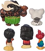 Vista 3 de Disney Store Set Oficial de Baño (Moana 2) - Accesorios de Baño para Niños con Personajes de Disney Queridos - Esenciales de Baño Coloridos