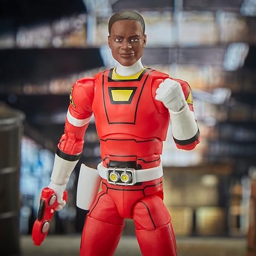 Miniatura 3 de Power Rangers Lightning Collection Turbo Red Ranger - Figura de acción coleccionable de 6 pulgadas con accesorios, para niños a partir de 4 años