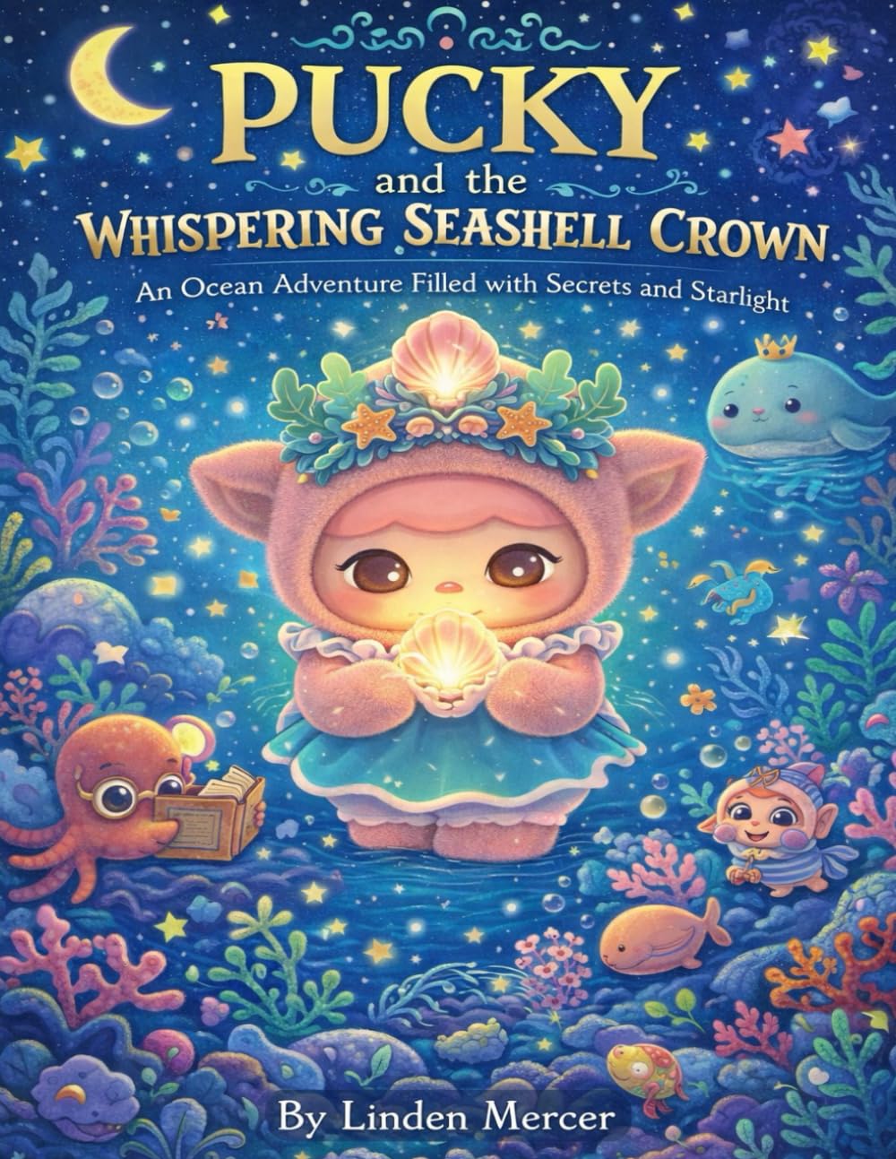 Pucky and the Whispering Seashell Crown: An Ocean Adventure Filled with Secrets and Starlight