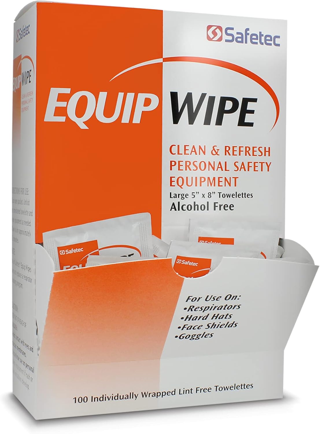 Safetec Equip Wipe (Surface Cleaner) 100 ct. box (10 boxes