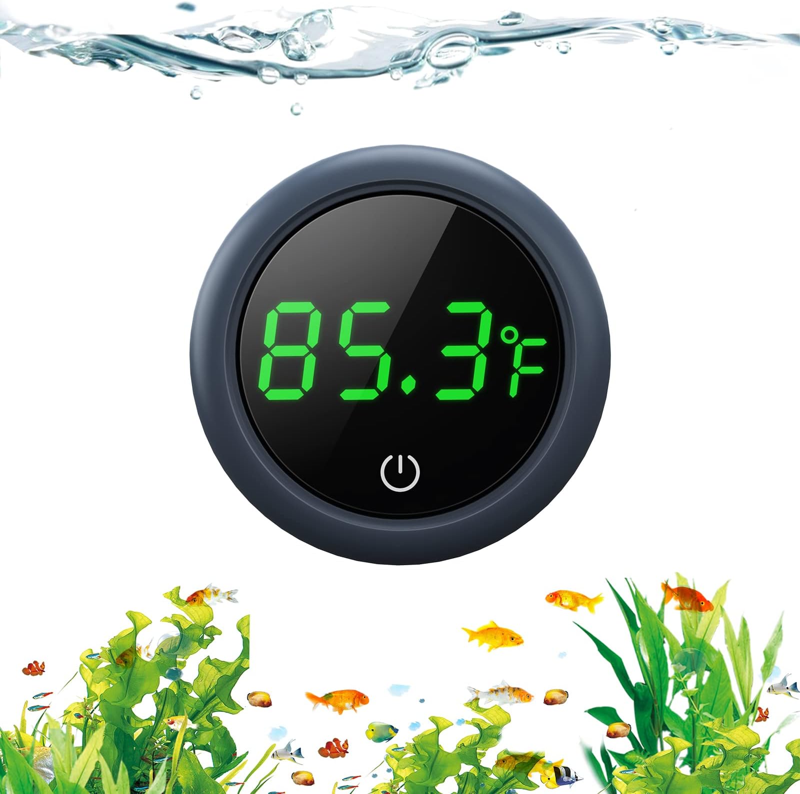 Marina Floating Thermometer for Betta Fish Tank with