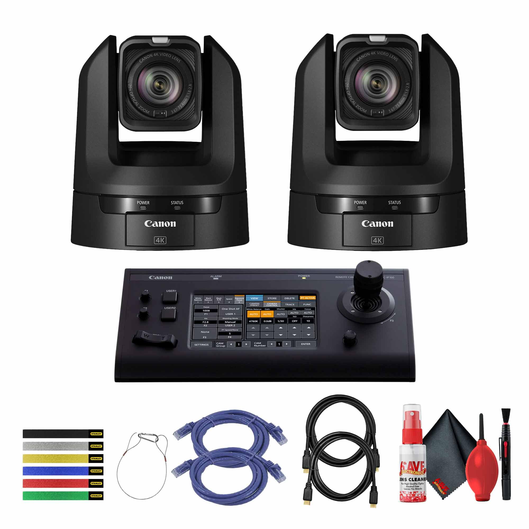 Amazon.com : Canon CR-N100 4K NDI PTZ Camera with 20x Zoom (Satin