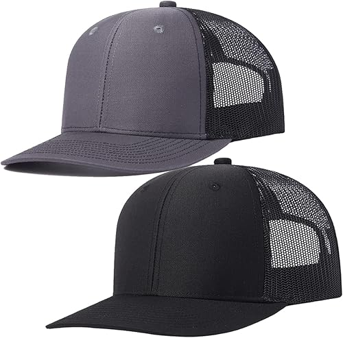 Quanhaigou Gorra de camionero Gorra de béisbol ajustable unisex Sombreros de exterior para hombres y mujeres