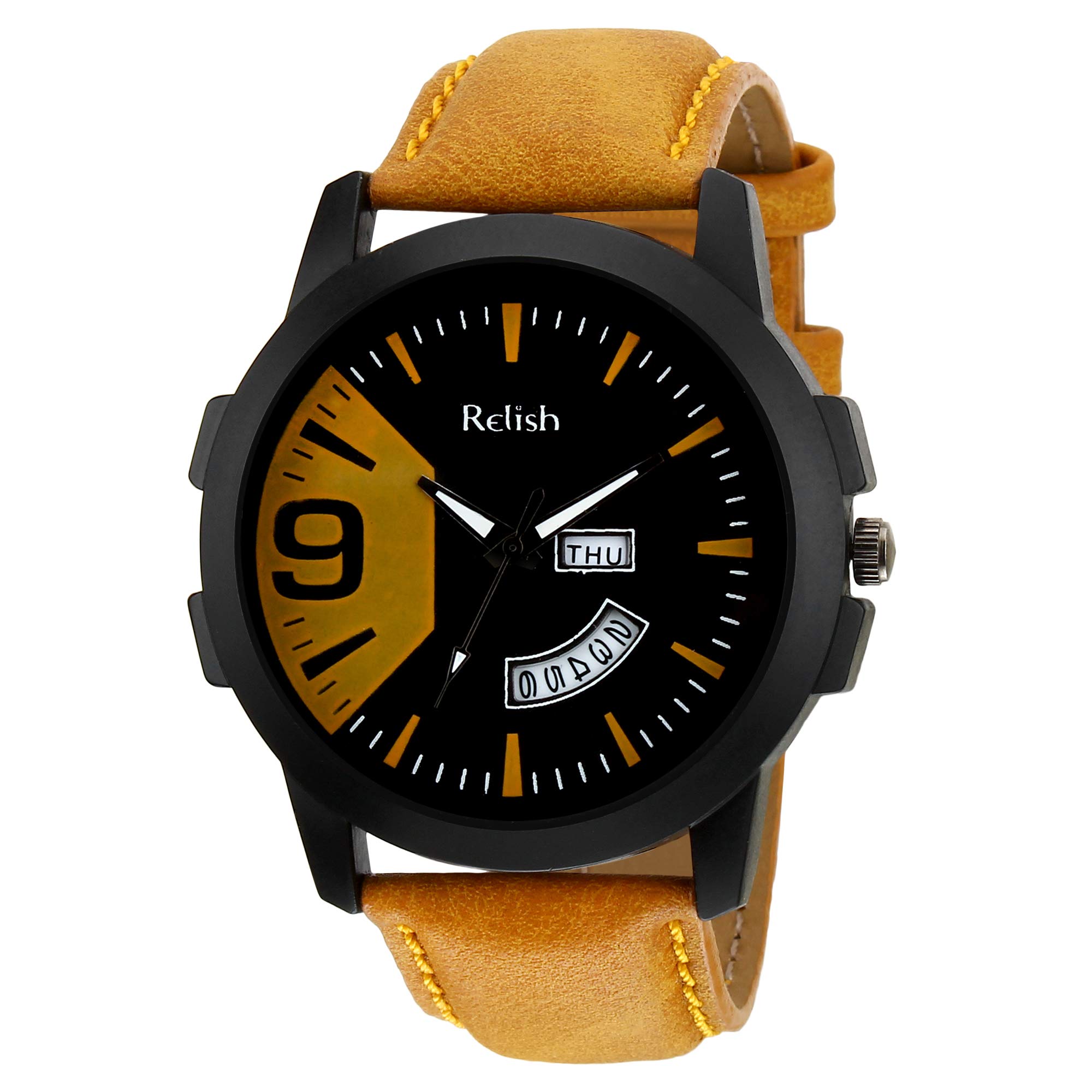 Relish Day and Date Watch for Men - RE-BT936DD, Gift for Brother, Rakhi Gift for Brother (B07G8BVGB6) Amazon Price History, Amazon Price Tracker