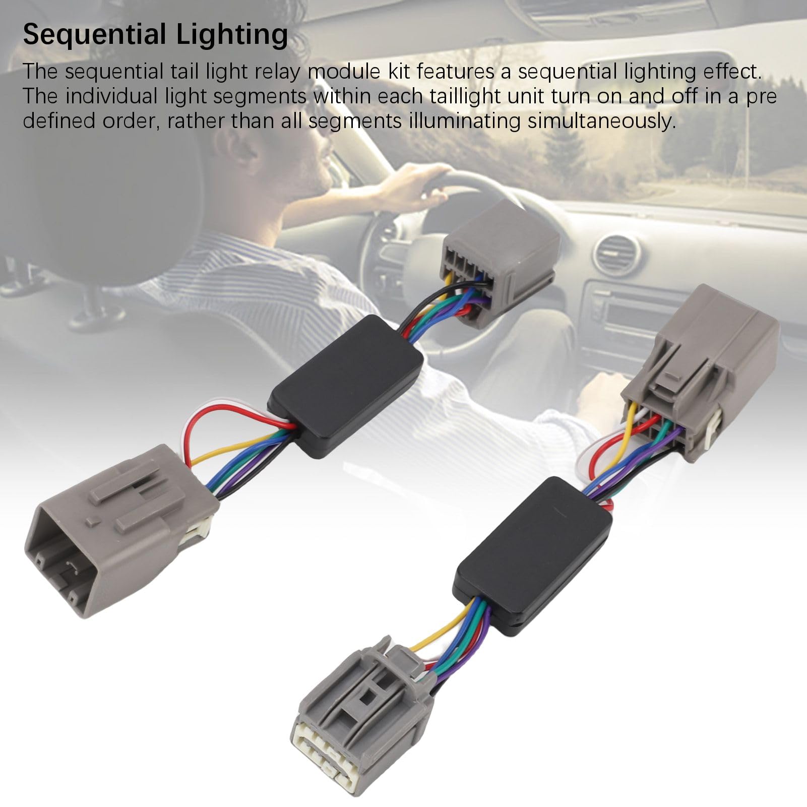 Moduł Sekwencyjnego Przekaźnika Świateł Tylnych DD3016 Plug and Play 2010-2021